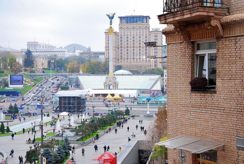 Apartments On Independence Square Kiew Exterior foto